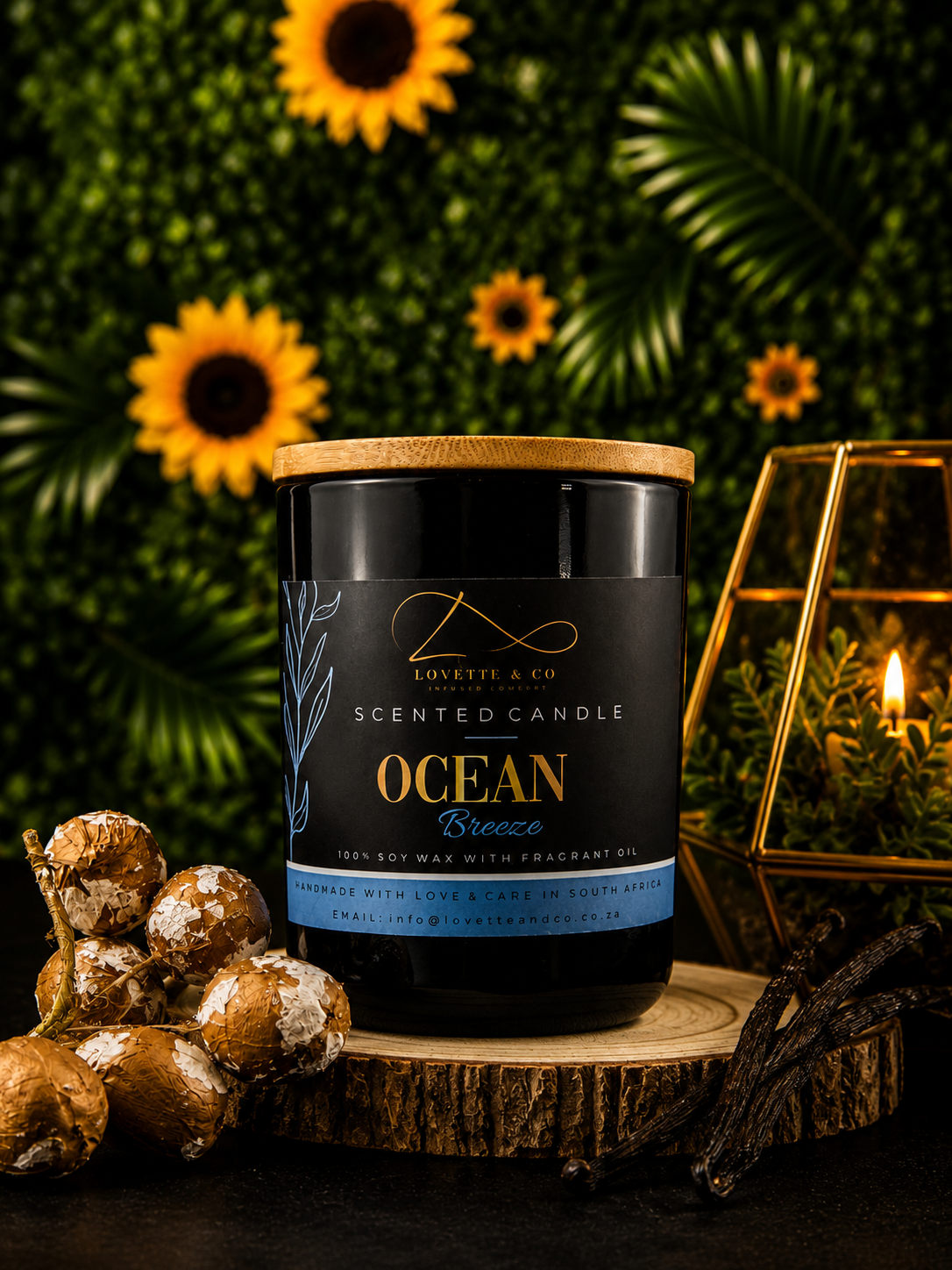 Nova Black 330ml Candles