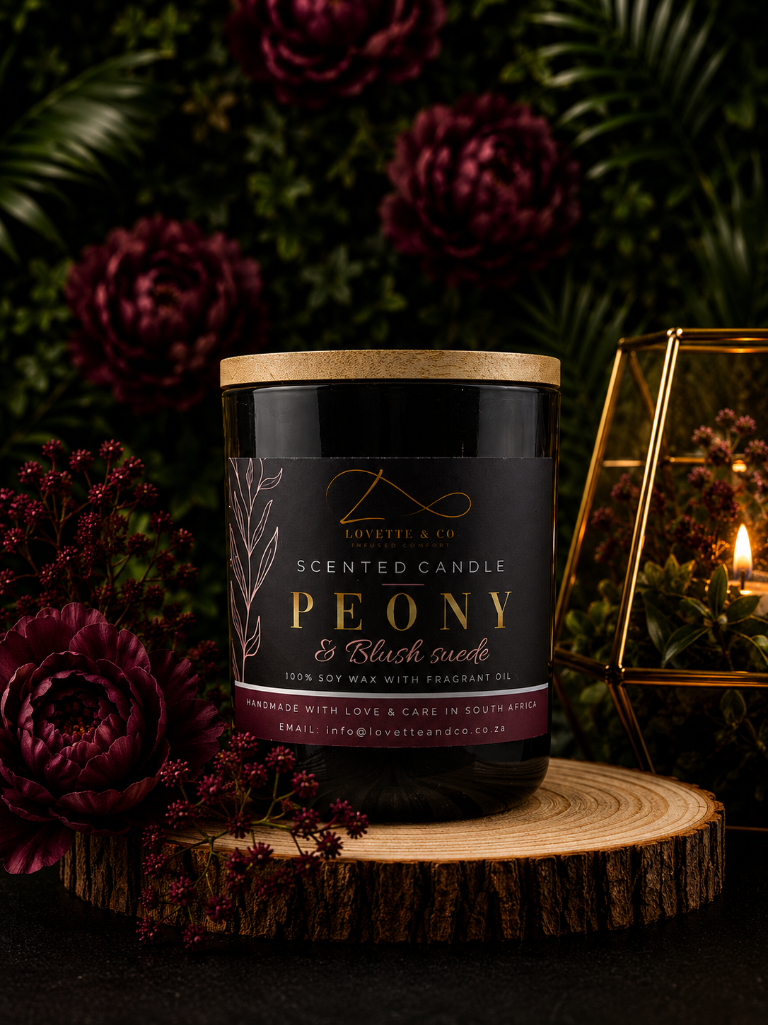 Nova Black 330ml Candles