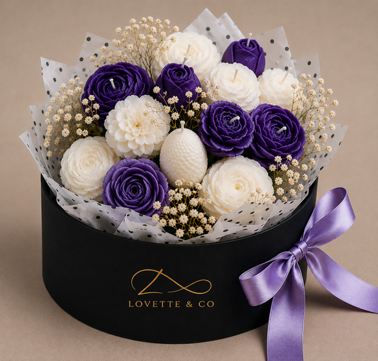 Candle Flower Bouquet
