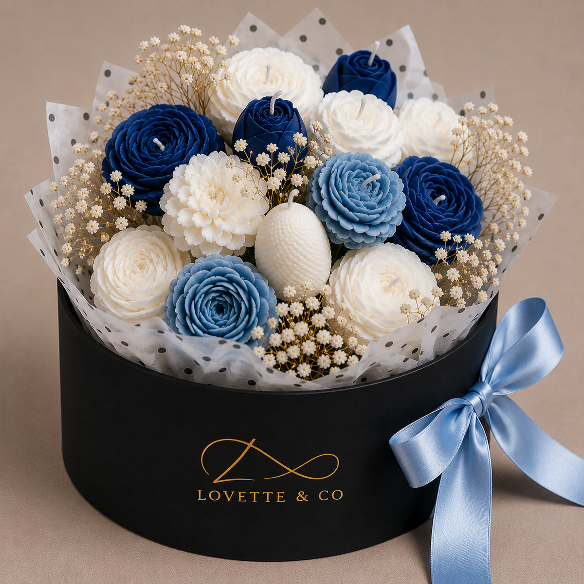 Candle Flower Bouquet