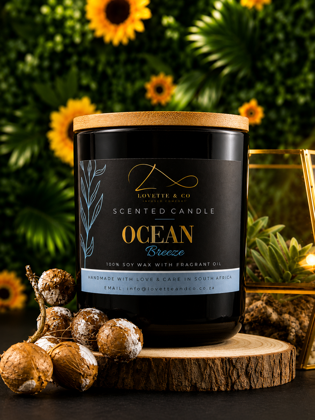 Luna Black Candles