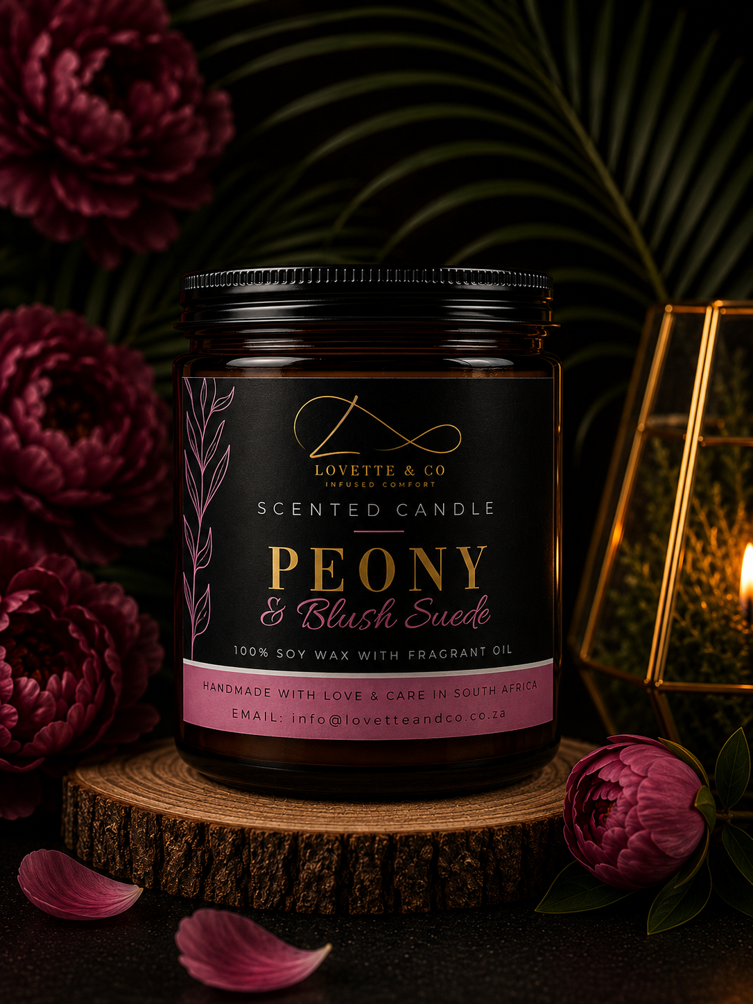 Classic Amber Jar Candles