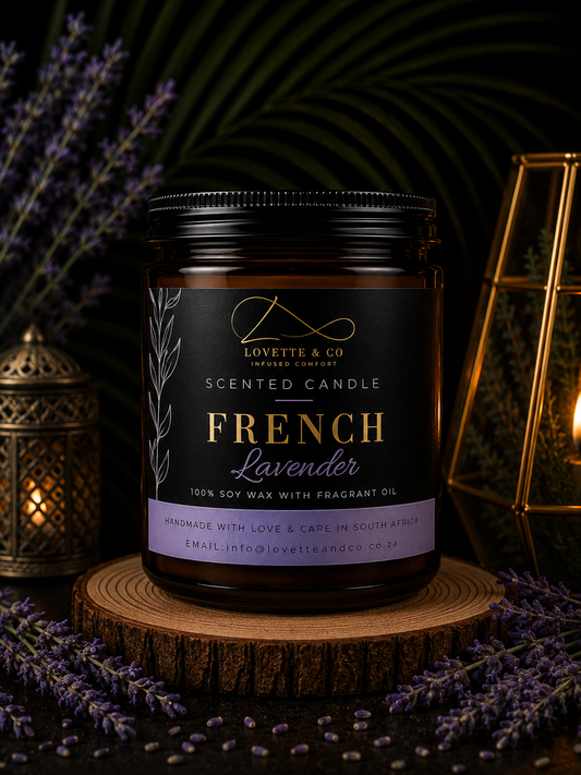 Classic Amber Jar Candles