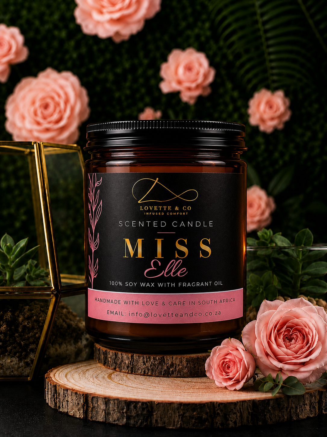 Classic Amber Jar Candles