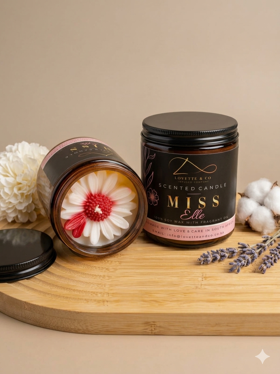 Classic Amber Jar Candles