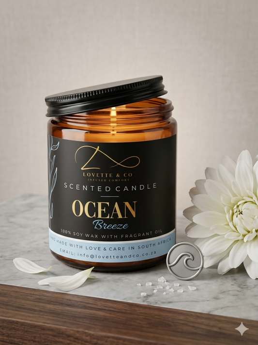 Classic Amber Jar Candles
