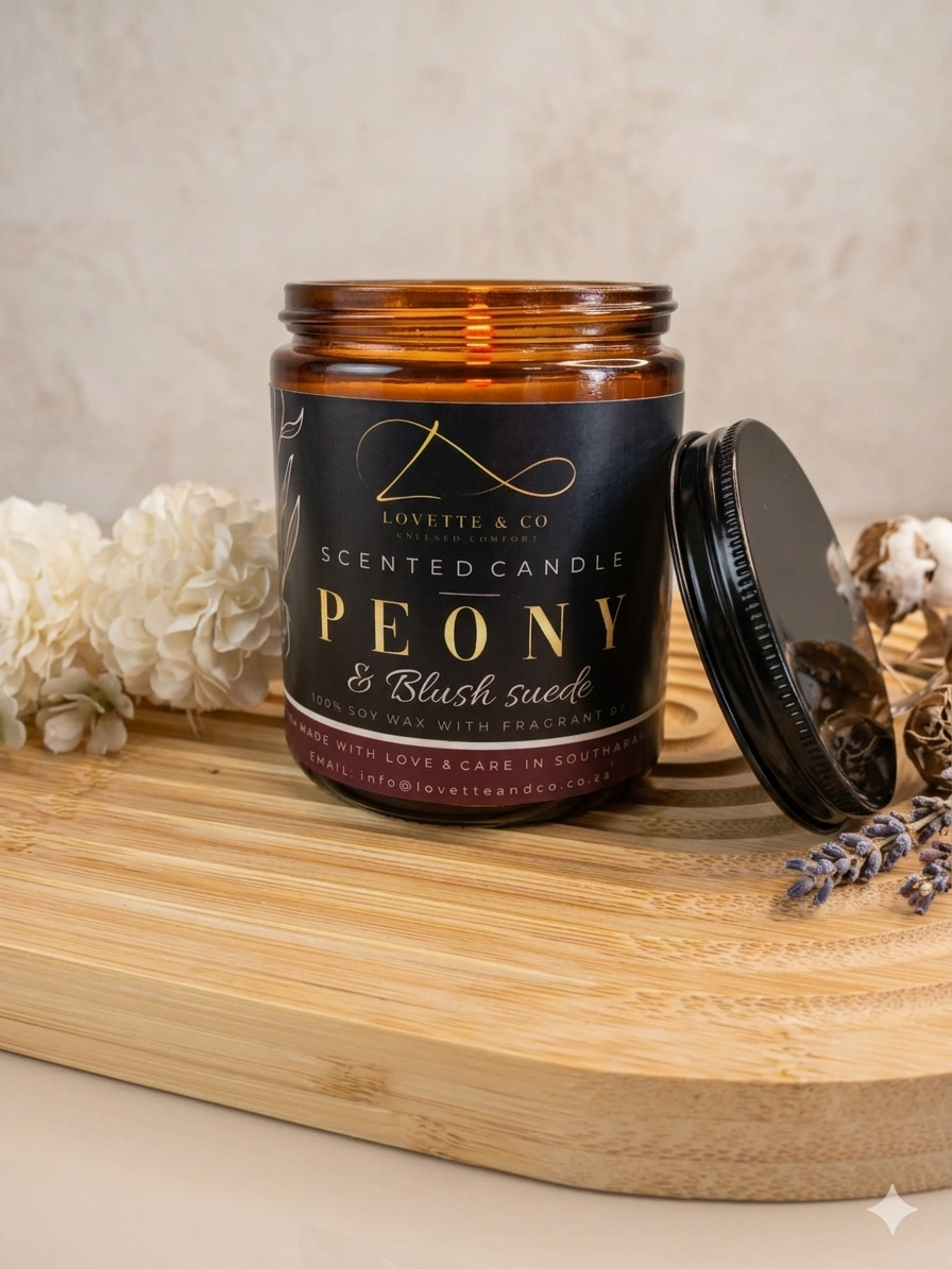 Classic Amber Jar Candles
