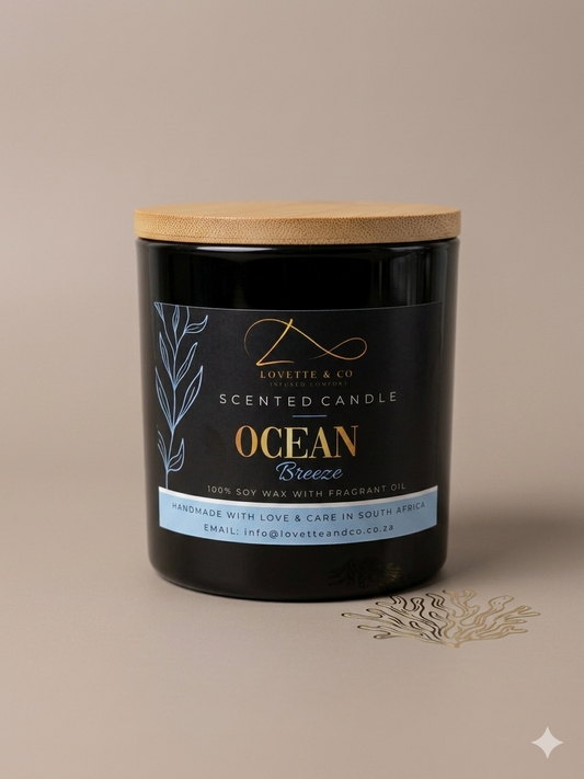 Luna Black Candles