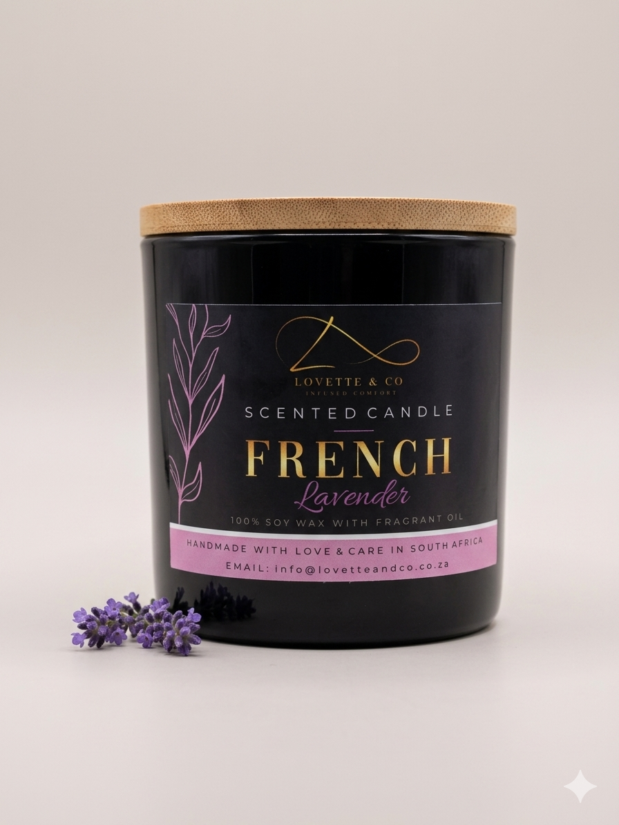 Luna Black Candles